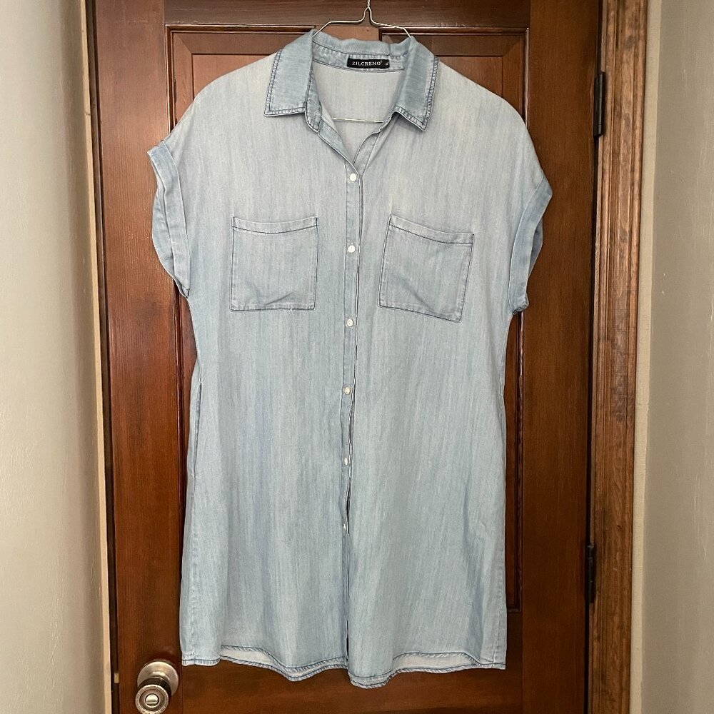 Size XL Zilcremo shirt dress